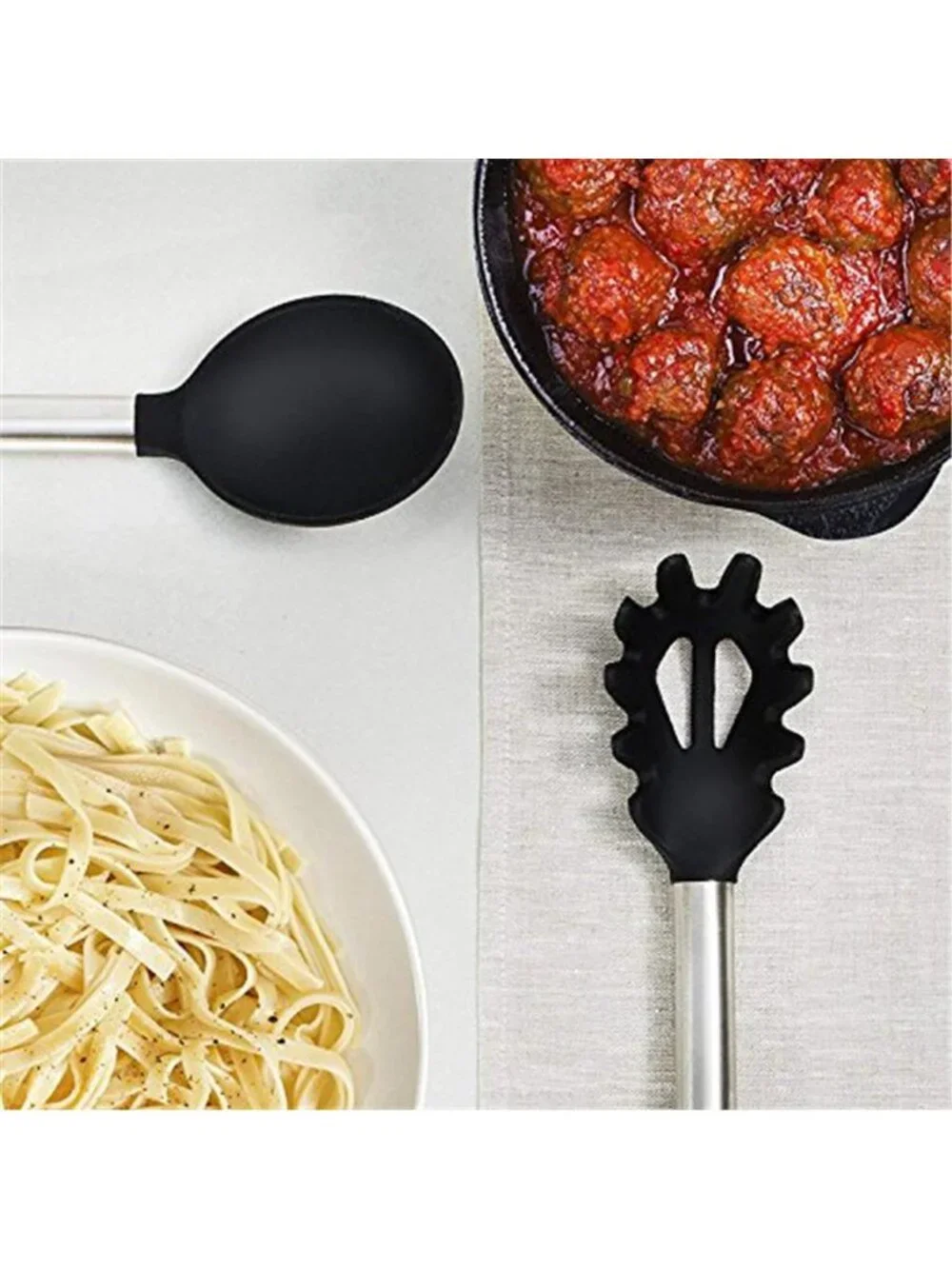 Kitchen Utensil Set-Silicone Cooking Utensils-33 Kitchen Gadgets & Spoons for